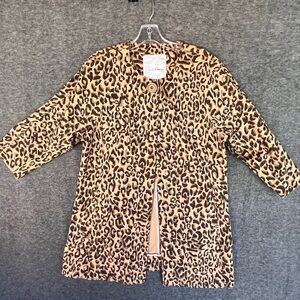 Chic Leopard Print Cape‎ for Women